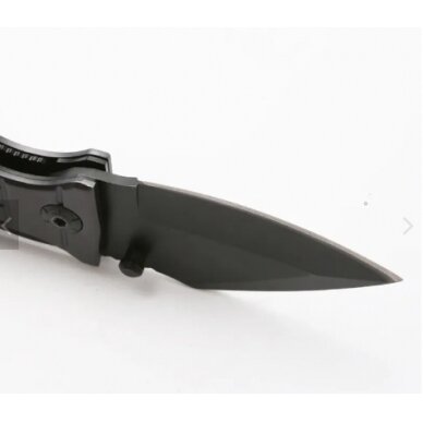 Lenktinis peilis | rankena aliuminis su juoda apdaila | 15.5 cm (FK6B) 3