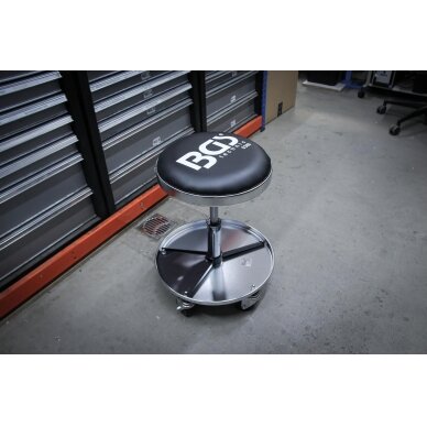 Mechaninė / pneumatinė kėdutė su 5 ratukais | Ø 360 mm (8388) 1