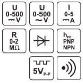 Multimetras/skaitmeninis matuoklis (YT-73080) 2