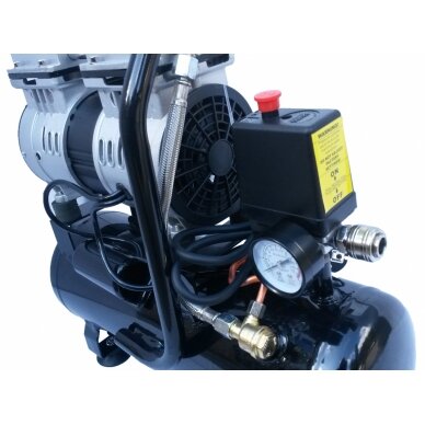 Oro kompresorius tylus | betepalinis | 9L/0.9HP/110L/min (LXU-5508L) 3