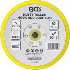 Padas poliruokliui BGS 9345 | Ø 150 mm (9345-2)