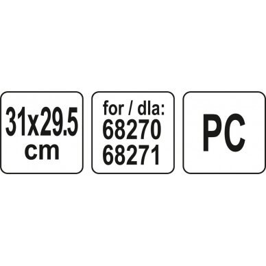 Padėklas maisto džiovintuvui | 68270 / 68271 (68269) 1