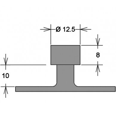 Pagalvėlės kėbulo įduboms šalinti įvairių dydžių ir formų | iš BGS 865 | 12 vnt. (874) 4
