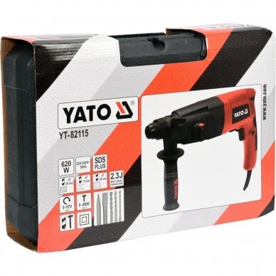 Perforatorius YATO YT-82115 | SDS PLUS | 620W | 2.3J | 28MM 4