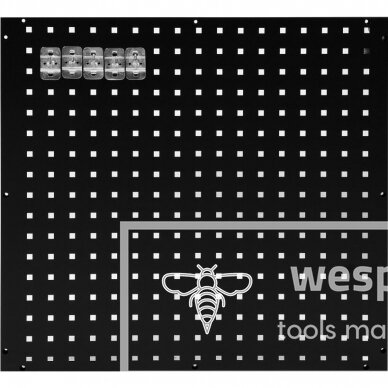 Perforuota plokštė dirbtuvių baldams YATO YT-08936 | 660x700x20mm