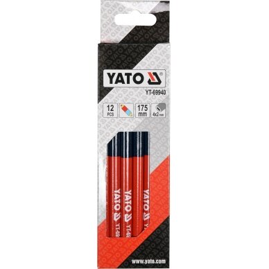 Pieštukai dvispalviai | mėlyna/raudona | 12 vnt. (YT-69940) 1