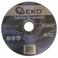 Pjovimo diskas metalui | 125x1.0x22,23 (SK00027)