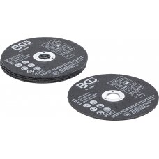Pjovimo diskų rinkinys | nerūdijančiam plienui | Ø 75 x 1,0 x 10 mm | 5 vnt. (70998)