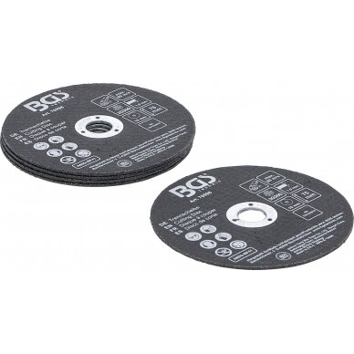 Pjovimo diskų rinkinys | nerūdijančiam plienui | Ø 75 x 1,0 x 10 mm | 5 vnt. (70998)