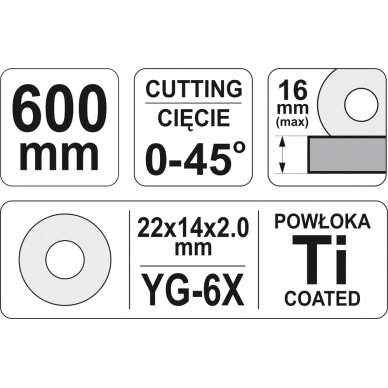 Plytelių pjaustymo staklės | 600 mm (YT-3707) 5