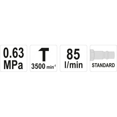 Pneumatinis plaktukas su rinkiniu (YT-09903) 4