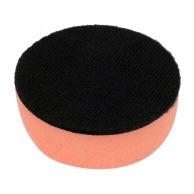 Poliravimo kempinė su velcro | 80X25 mm | oranžinė (YT-47921)