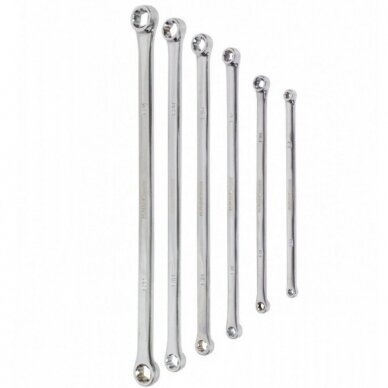 Prailgintų dvigubų kilpinių veržliarakčių rinkinys Essen Tools SK5009 | 6-24MM | 6VNT. 1