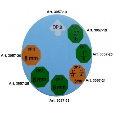 Punšas OP1, 5 mm iš BGS 3057 (3057-22) 1