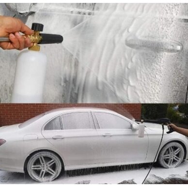 Putų generavimo pistoletas | Snow Foam | aliuminis | 1L (WG1A) 2