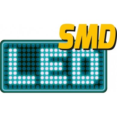 Rankinis žibintas | tušinuko tipo | 6 SMD + 1 LED | 80LM (82742) 6