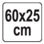 Rankinis žemės / grunto lygintuvas / greideris | 60x25 cm (YT-86770) 5