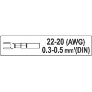 Replės 180 mm, 3 rūšių antgaliams (YT-2255) 6