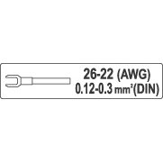 Replės 180 mm, 3 rūšių antgaliams (YT-2255) 9