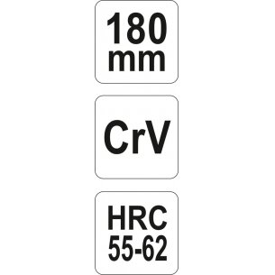 Replės šoninio kirpimo | 180 mm (YT-6611) 2