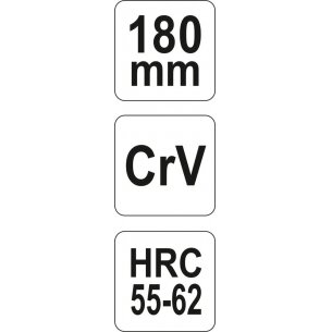 Replės šoninio kirpimo | sustiprintos Cr-V | 180 mm (YT-6612) 2