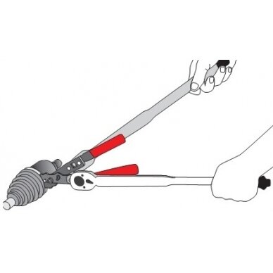 Replės auselės tipo sąvažoms su 1/2" ertmėmis (8359V) 4