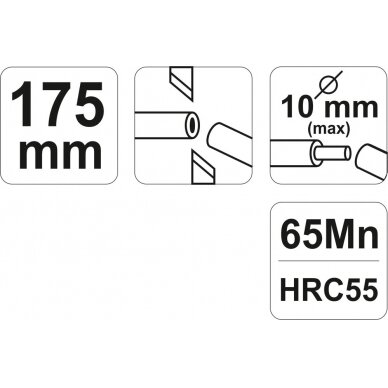 Replės laidų valymui/kirpimui  (YT-2268) 2