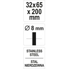 Šepetėlis vamzdeliams valyti 32 mm (YT-47697) 3