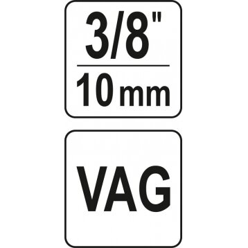 Skirstomojo veleno adapterio galvutė | VAG 1,8 / 2,0 TFSI (YT-06335) 4