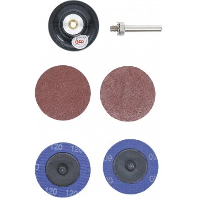 Šlifavimo diskai / šlifavimo pado komplektas | Ø 50 mm (8590) 2