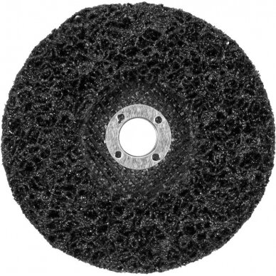 Šlifavimo diskas metalui su abrazyvine medžiaga | juodas | 125xM14 (YT-47820) 1
