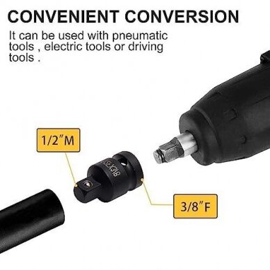 Smūginių adapterių rinkinys | 50BV30 | 6 vnt. (H640606) 6