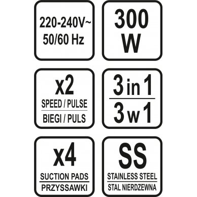 Smulkintuvas / blenderis | 300W (67702) 11