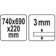 Sodo židinys C3 | sulankstomas (99705) 1