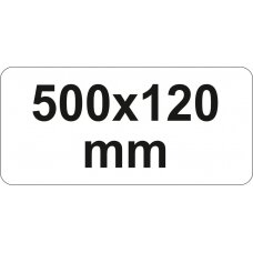 Spaustuvai F-tipo greito užspaudimo terkšliniai | 500x120 mm (YT-63955)