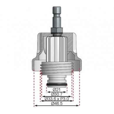 Spaudimo adapteris Toyota (8027-19) 5