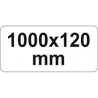 Spaustuvai F-tipo greito užspaudimo terkšliniai | 1000x120 mm (YT-63958) 2