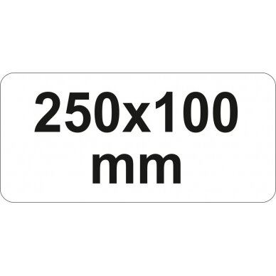 Spaustuvai F-tipo greito užspaudimo terkšliniai | 250x100 mm (YT-63952) 1