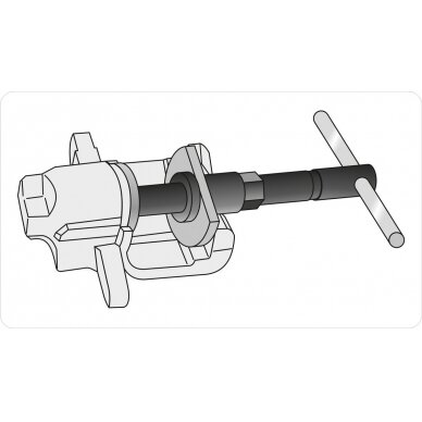 Stabdžių cilindriukų / suportų sustūmėjas | su 5 elementais (57730) 5