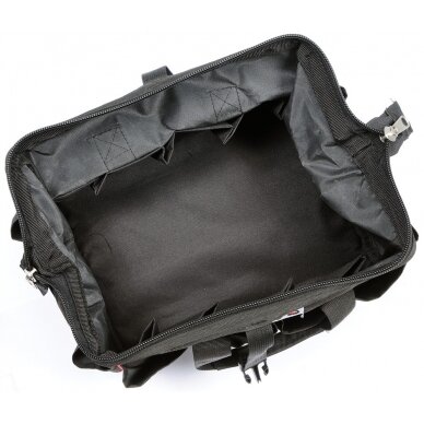 Sudedama kėdutė | su įrankių krepšiu ir kišenėmis | 42x29x30 cm (YT-7446) 3