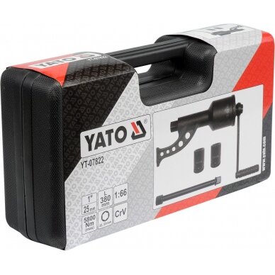 Sukimo momento stiprintuvas YATO YT-07822 | 1" | 5800Nm 1