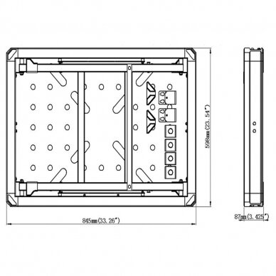 Sulankstomas staliaus darbastalis su spaustuvais ir fiksatoriais WB33C | 450 kg | 845x598x735 mm 15