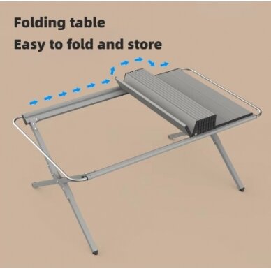 Sulankstomas stovyklavimo stalas / prekystalis (LZ012) 4