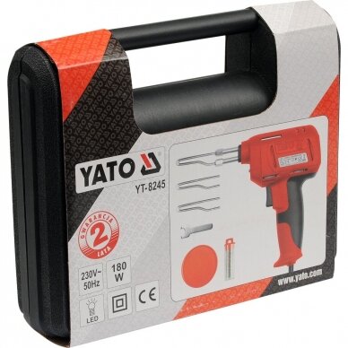 Transformatorinis lituoklis YATO YT-8245 | 180W | 350° 2