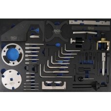 Variklio fiksavimo įrankių rinkinys | 3/3 įrankių dėklas | Ford, VW, Seat, Mazda, Volvo (4139)