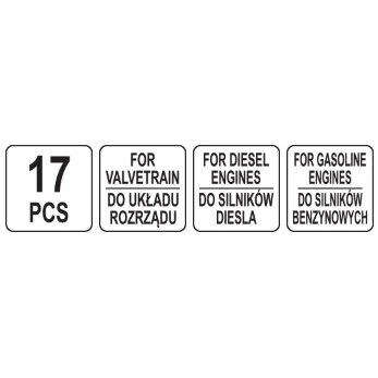 Variklio fiksavimo įrankių rinkinys | Renault (YT-06324) 3