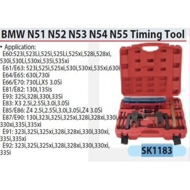 Variklio fiksavimo rinkinys | BMW N51 / N52 / N53 / N54 / N55 (SK1183) 1